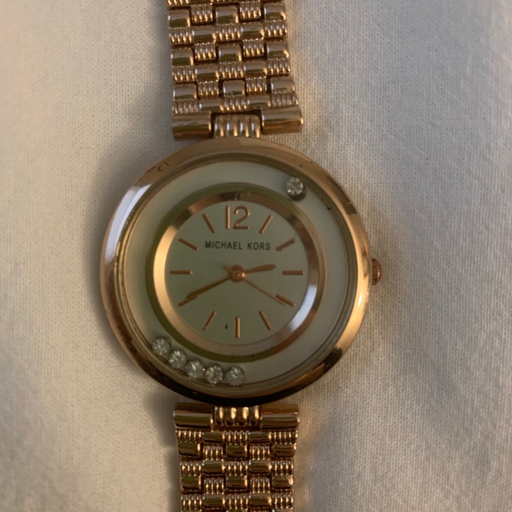 Rose Gold MK Watch